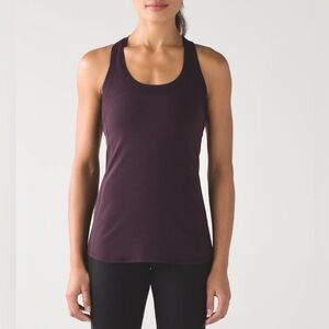 Used Lululemon Cool Racerback II Deep Breath
Black Cherry-IN EXCELLENT CONDITION